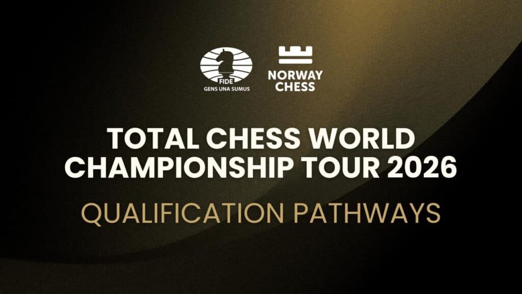Qualification pathways for the Total Chess World Championship Tour
