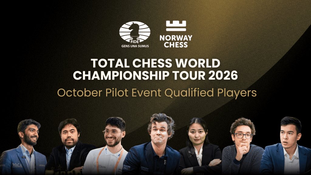 Total Chess World Championship Tour 2026 qualified players